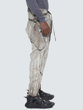 eccaf / camo mpg geo panel pants