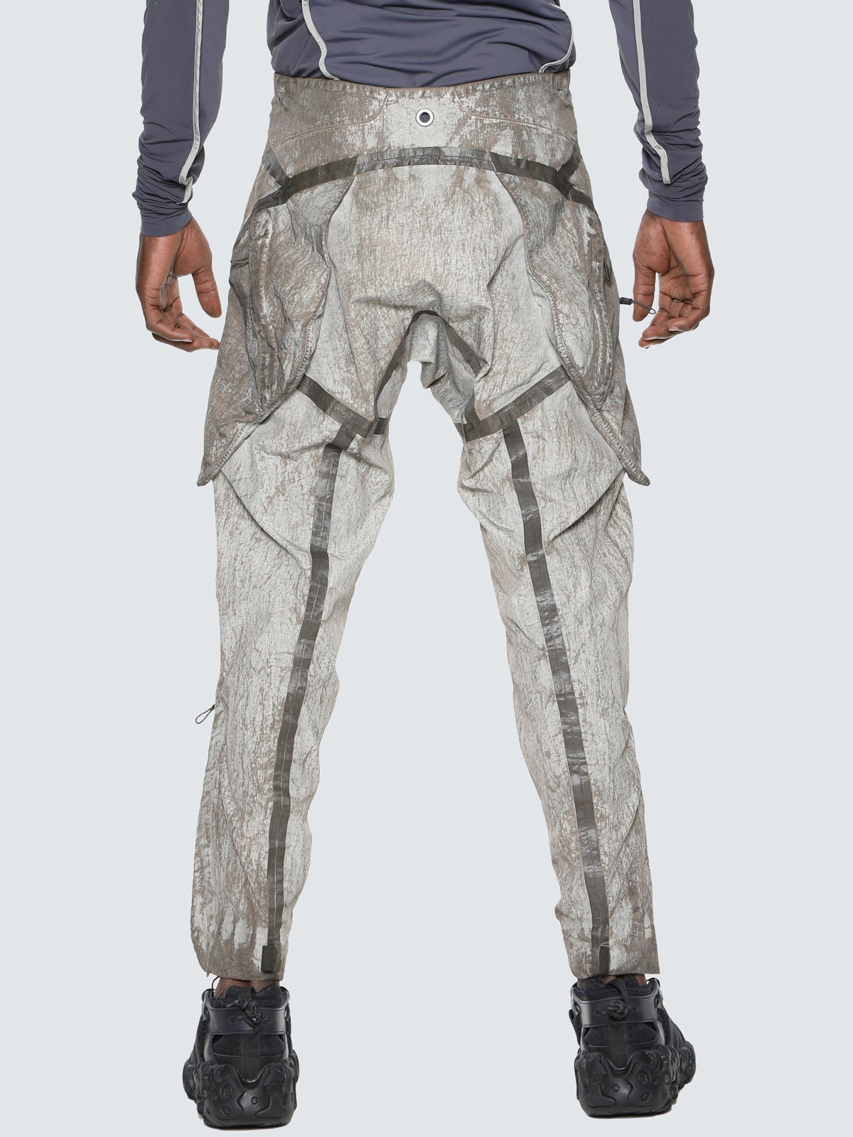 eccaf / camo mpg geo panel pants