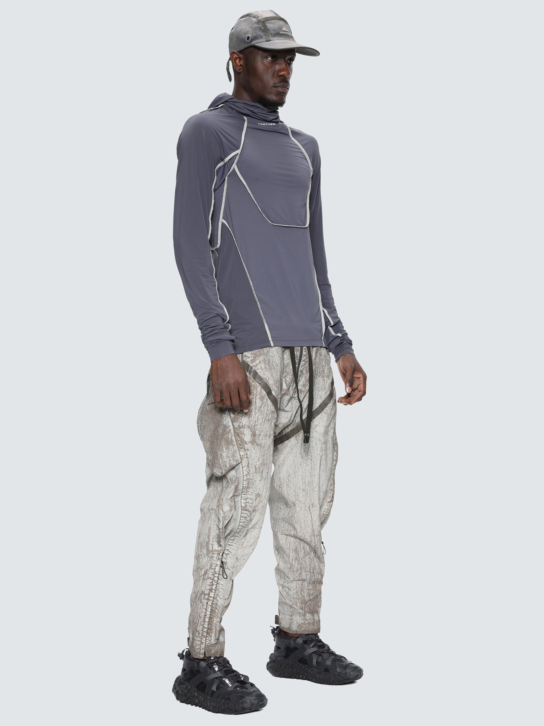 eccaf / camo mpg geo panel pants