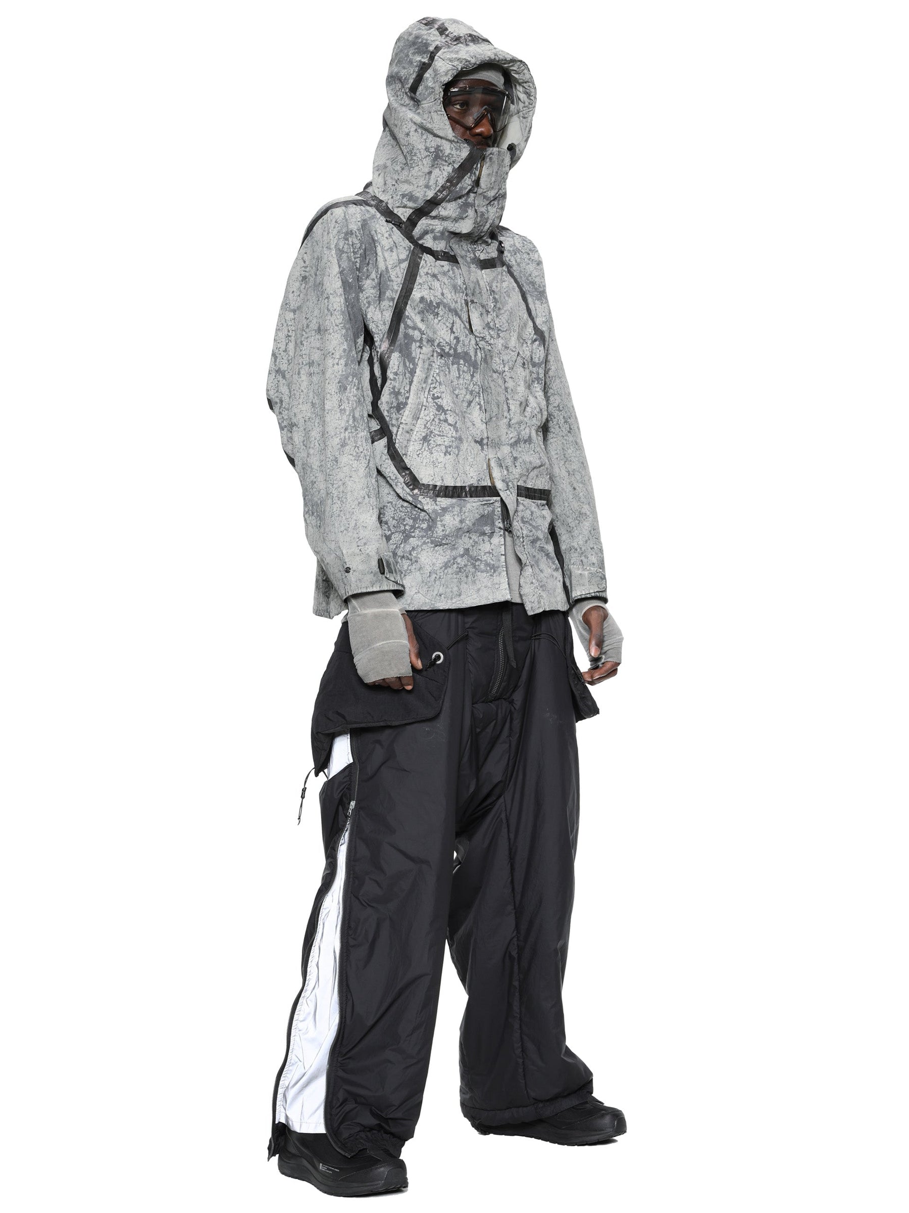 Manta Reflective quilted snow pants