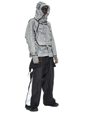 Manta Reflective quilted snow pants