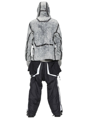 Manta Reflective quilted snow pants