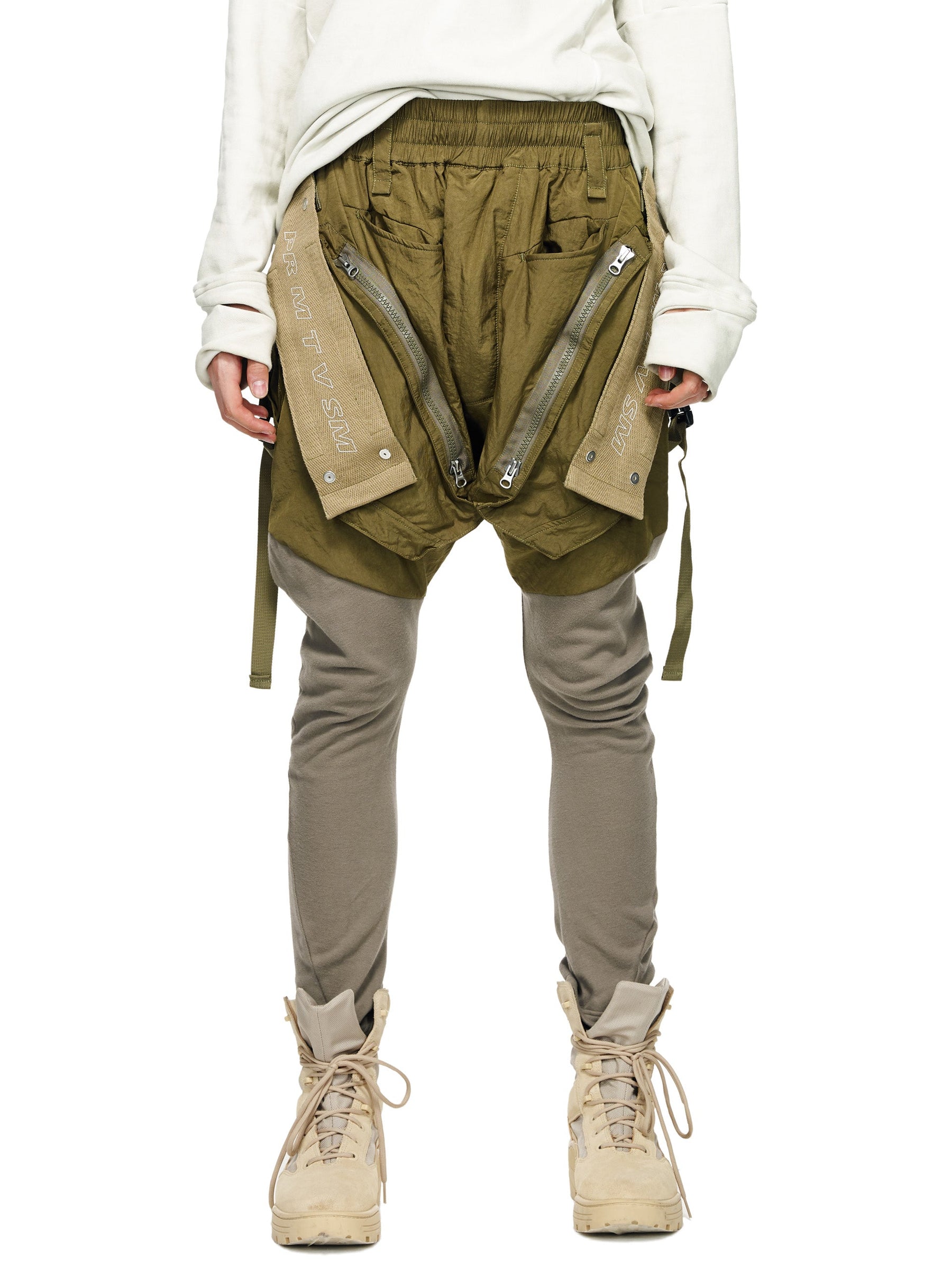 PADDED MILITARY UTILITY GEO-CARGO PANTS