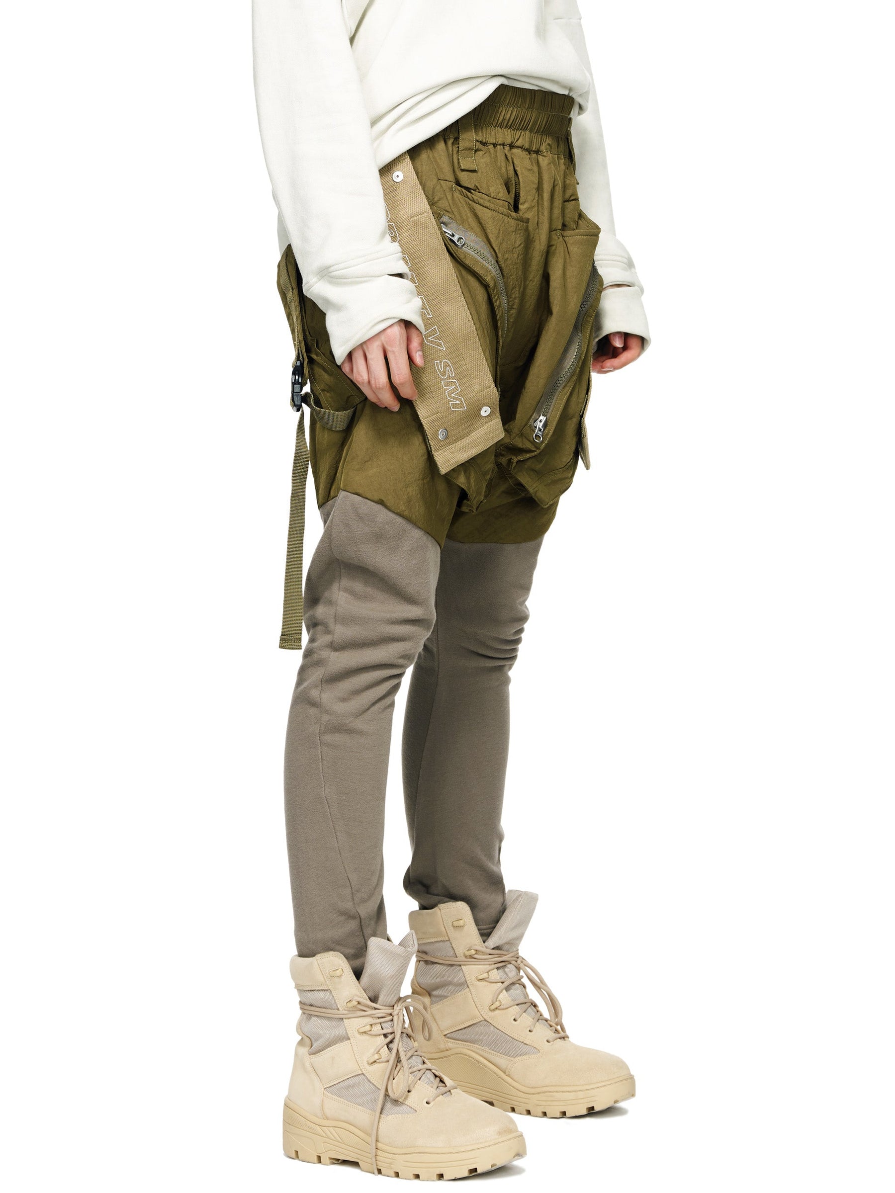 PADDED MILITARY UTILITY GEO-CARGO PANTS