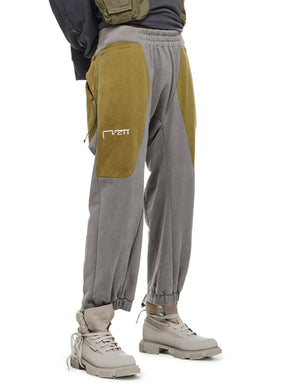 GEO PANEL JOGGING LOUNGE PANTS