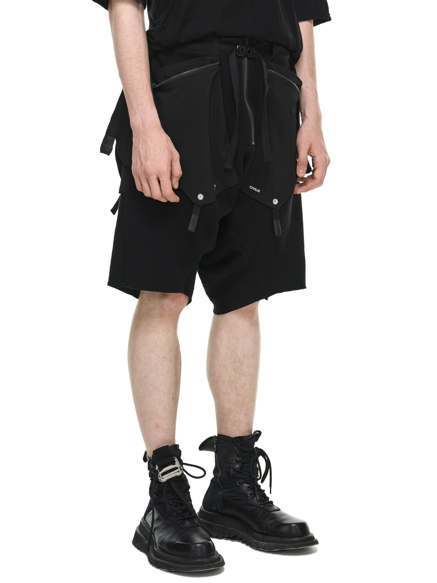 REINFORCED CONCEALED LAYERED SHORTS