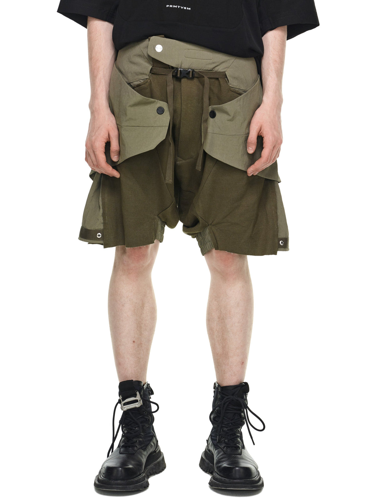 REINFORCED MANTA PANEL LAYERED SHORTS