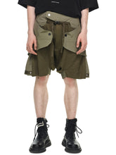 REINFORCED MANTA PANEL LAYERED SHORTS