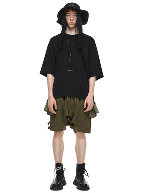 REINFORCED MANTA PANEL LAYERED SHORTS