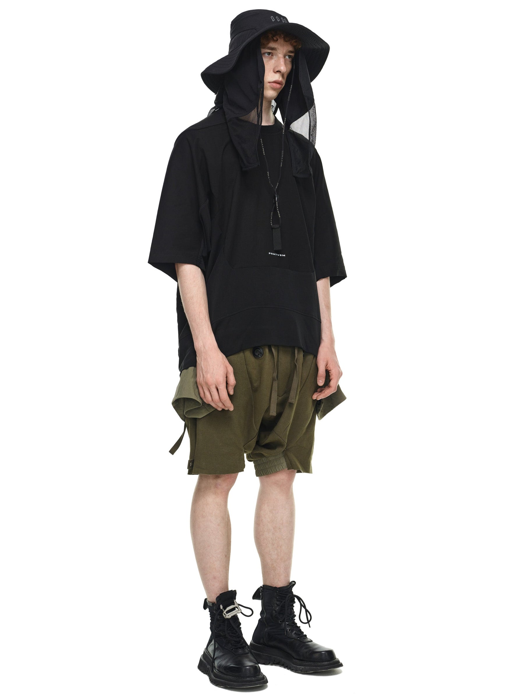 REINFORCED MANTA PANEL LAYERED SHORTS