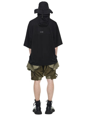 REINFORCED MANTA PANEL LAYERED SHORTS