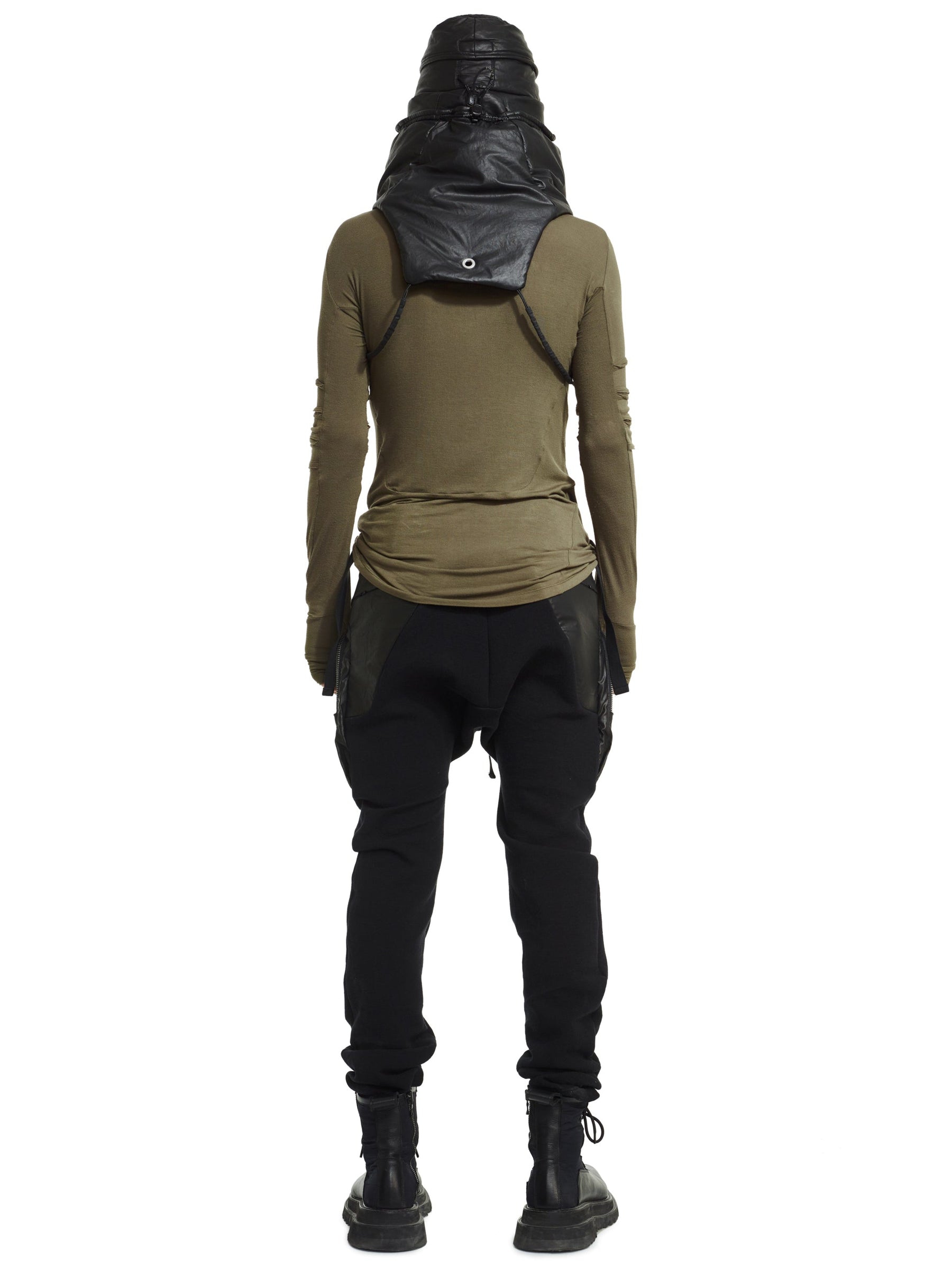 REINFORCED WAIST GEO CARGO PANTS