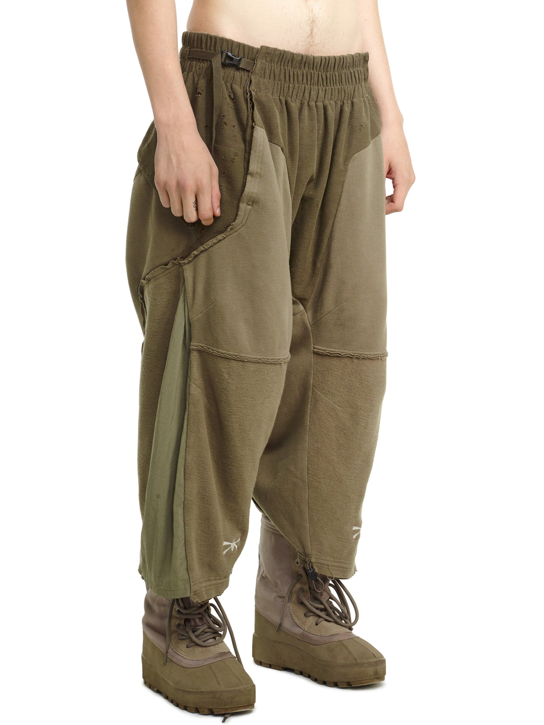 CONTRAST PANEL LOUNGE PANTS