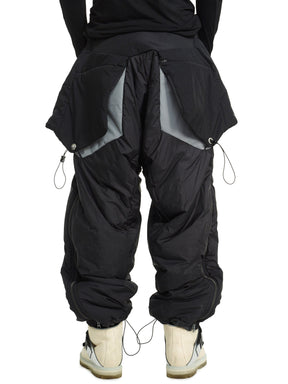 Manta Reflective quilted snow pants