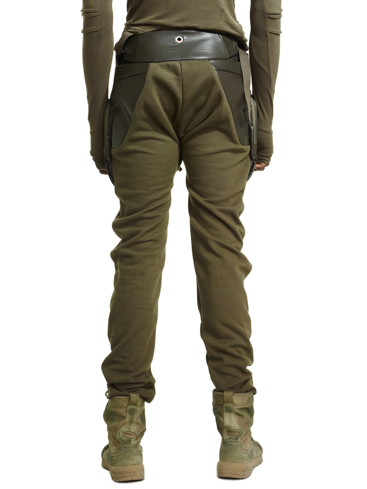 REINFORCED WAIST GEO CARGO PANTS