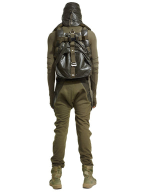 REINFORCED WAIST GEO CARGO PANTS