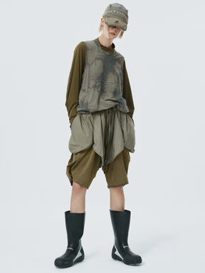 panel cargo overlay shorts