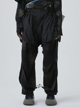 Panel cargo overlay lounge pants