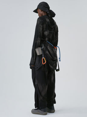 Panel cargo overlay lounge pants