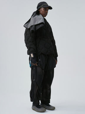 Panel cargo overlay lounge pants