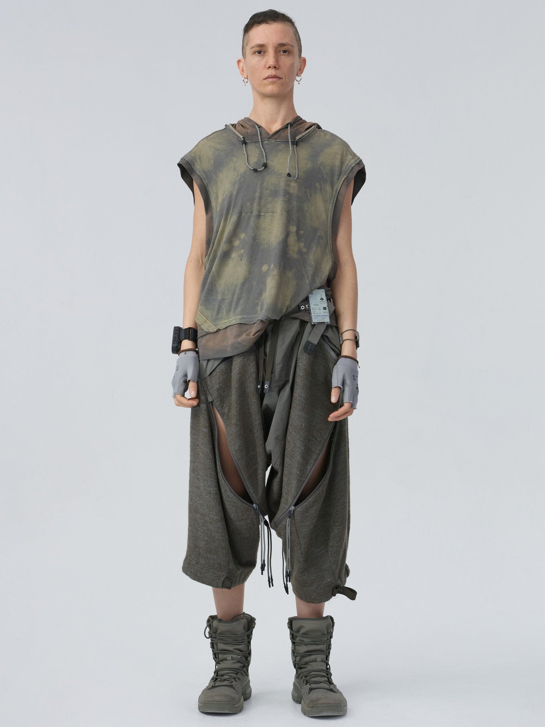 Multiform Geo Panel shorts