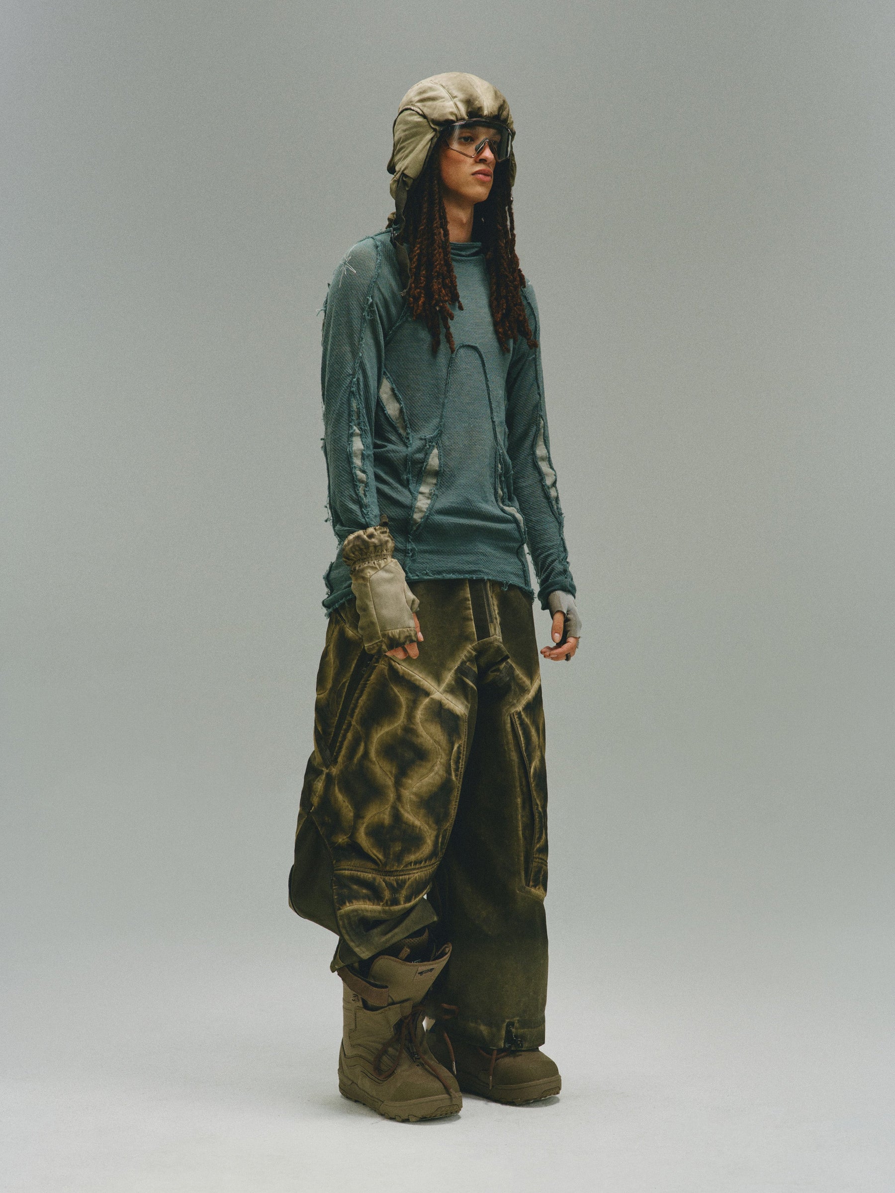 OB / Forgotten Anti-Magnetic Quilted Trousers