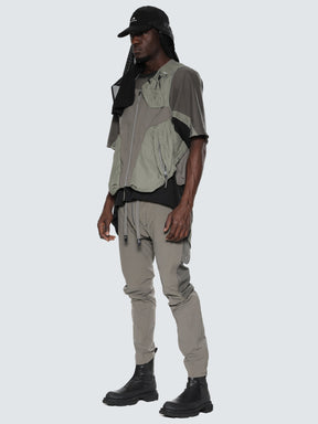 geo-panel cargo trousers