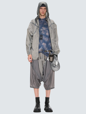 ECC UM-16 / taped commuter windbreaker shorts