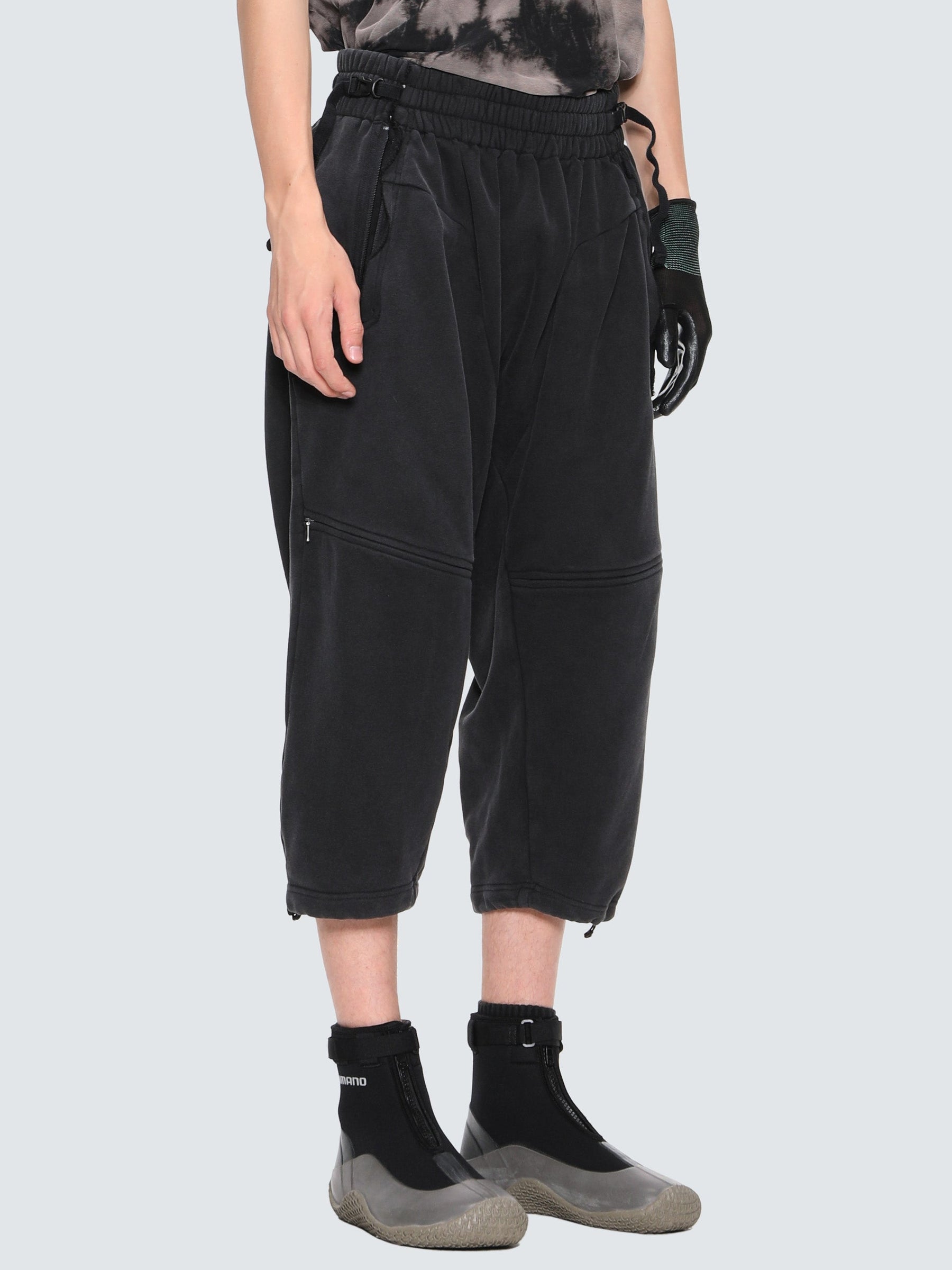 knee opening lounge pants