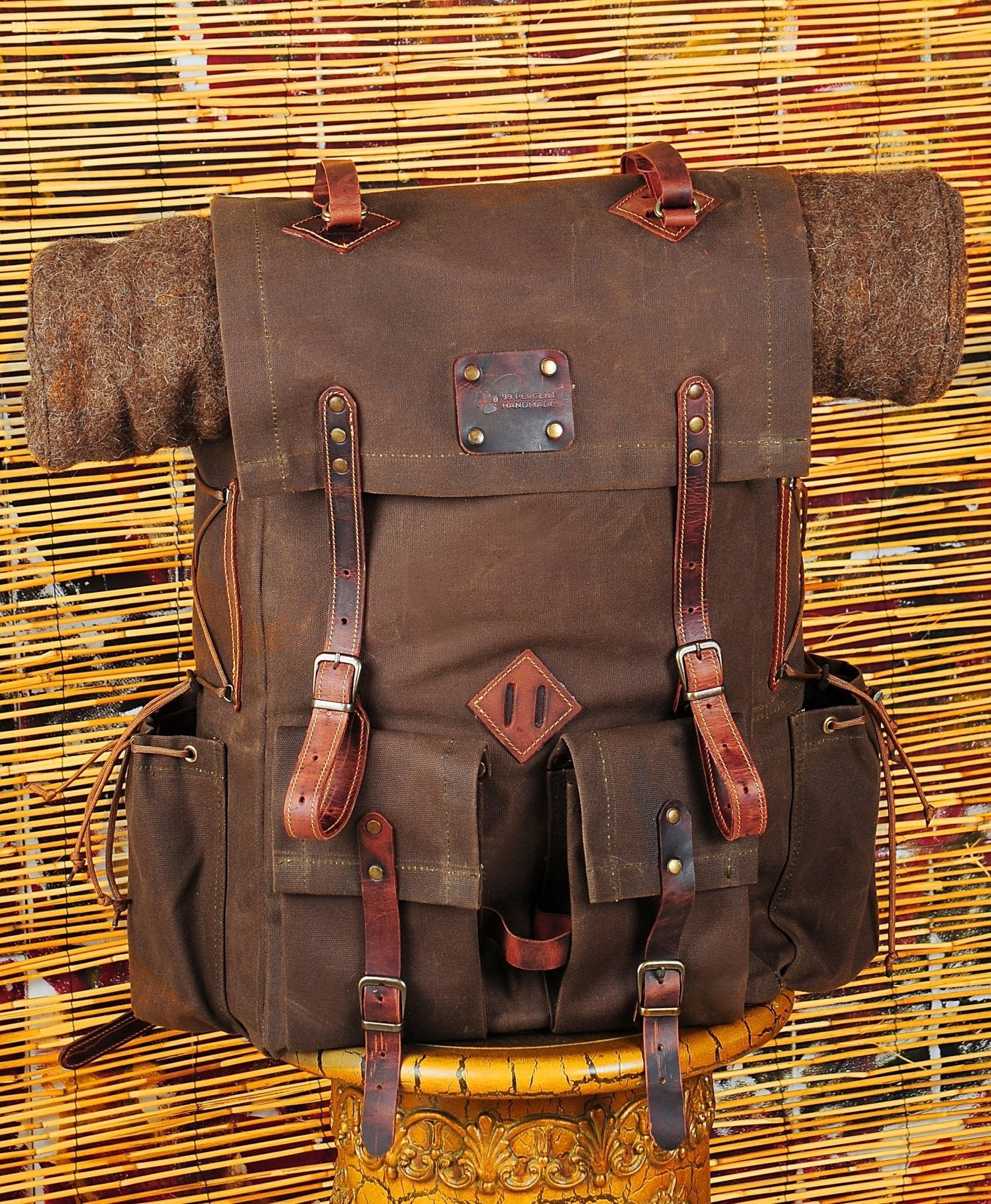 24 Hour Test Backpack | 50L | Leather Backpacks | Canvas Backpacks | Camping Backpacks