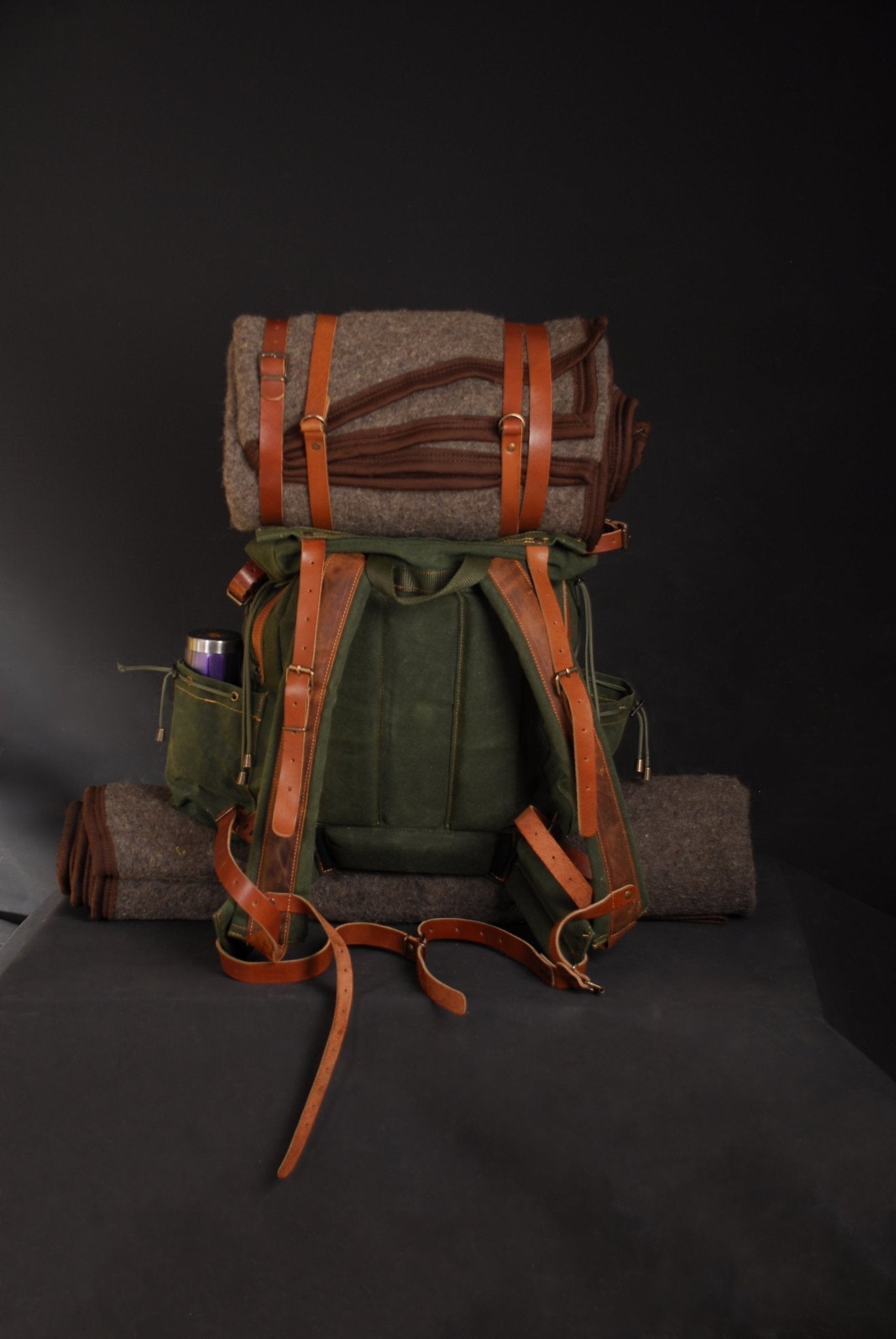 30L to 50L | Bushcraft Backpack Brown, Green, Dhaki Colours