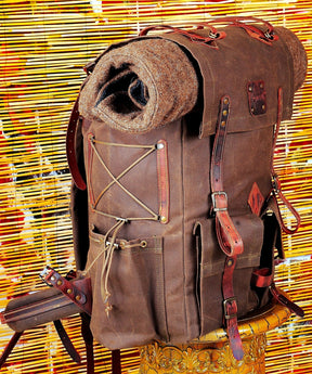 30L to 50L | Bushcraft Backpack Brown, Green, Dhaki Colours