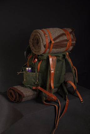 30L to 50L | Bushcraft Backpack Brown, Green, Dhaki Colours