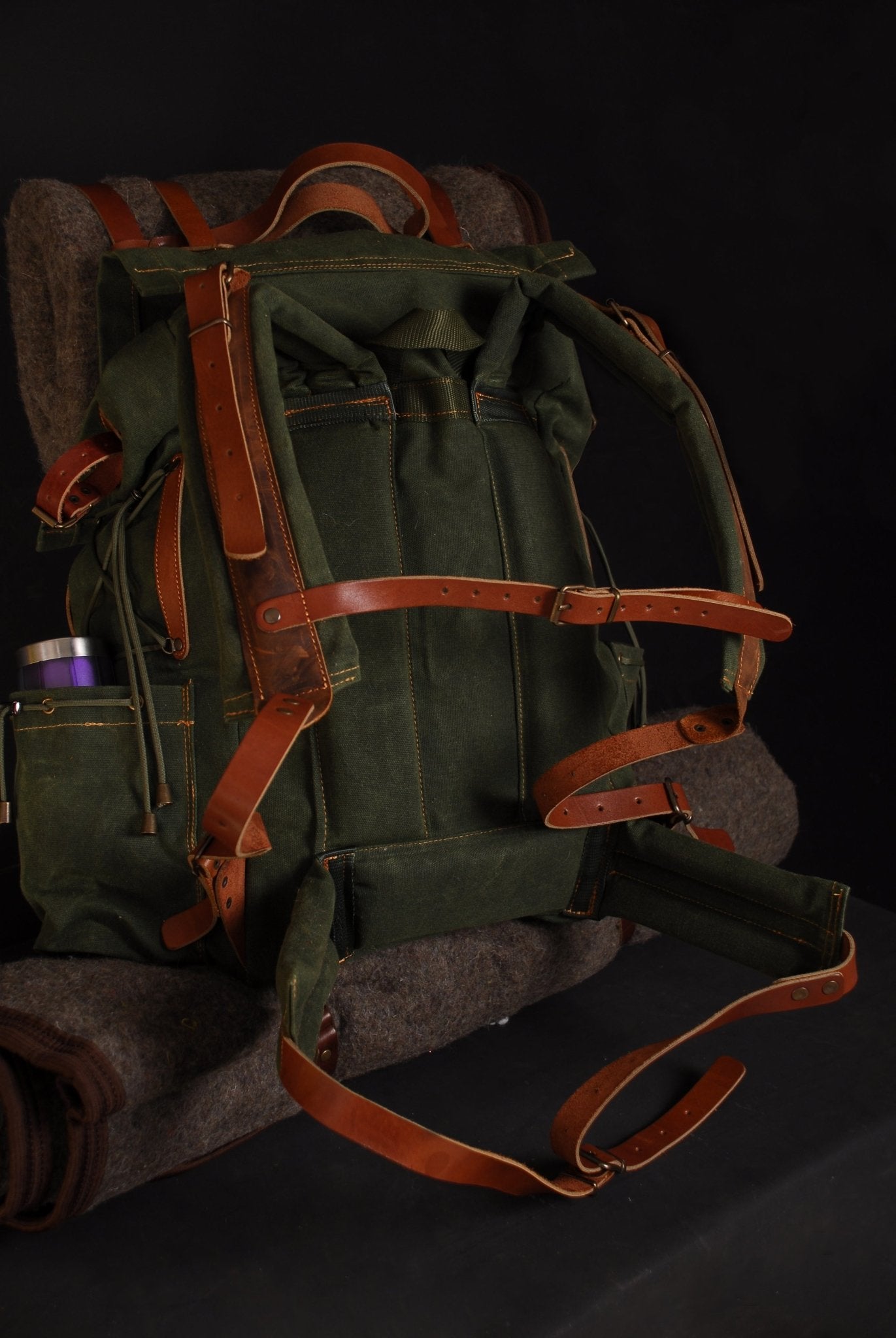 30L to 50L | Bushcraft Backpack Brown, Green, Dhaki Colours