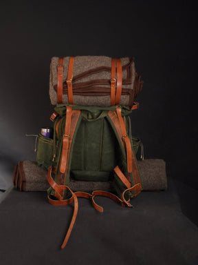 30L to 50L | Bushcraft Backpack Brown, Green, Dhaki Colours