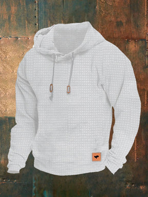 Men's Solid Color Casual Hoodie