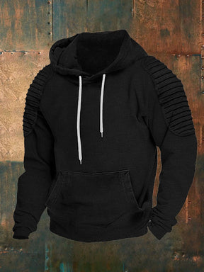 Men's Solid Color Casual Hoodie