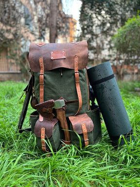 80L to 30L Camping Backpack  Bushcraft Backpack