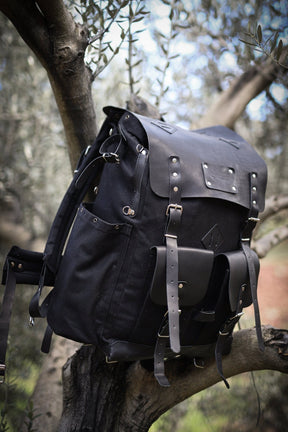 80L to 30L Camping Backpack  Bushcraft Backpack