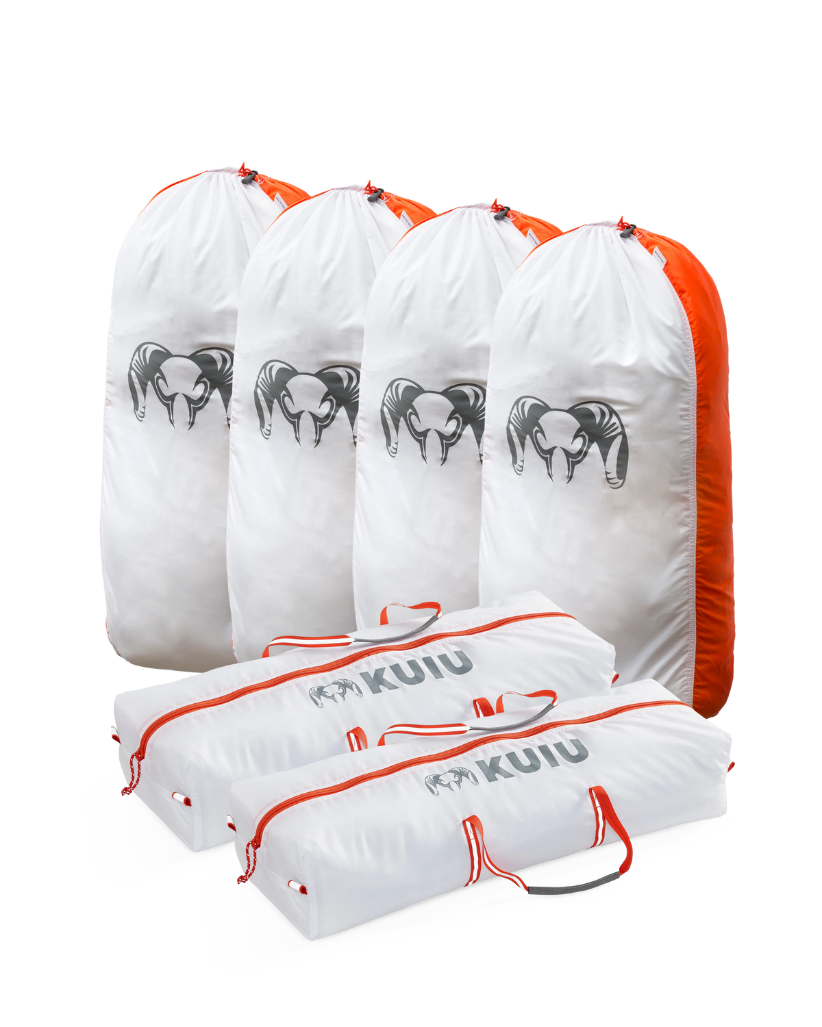 Large Deer/Sheep Medium Game Bag Set | White-Orange