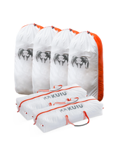 Large Deer/Sheep Medium Game Bag Set | White-Orange