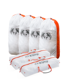 Large Deer/Sheep Medium Game Bag Set | White-Orange