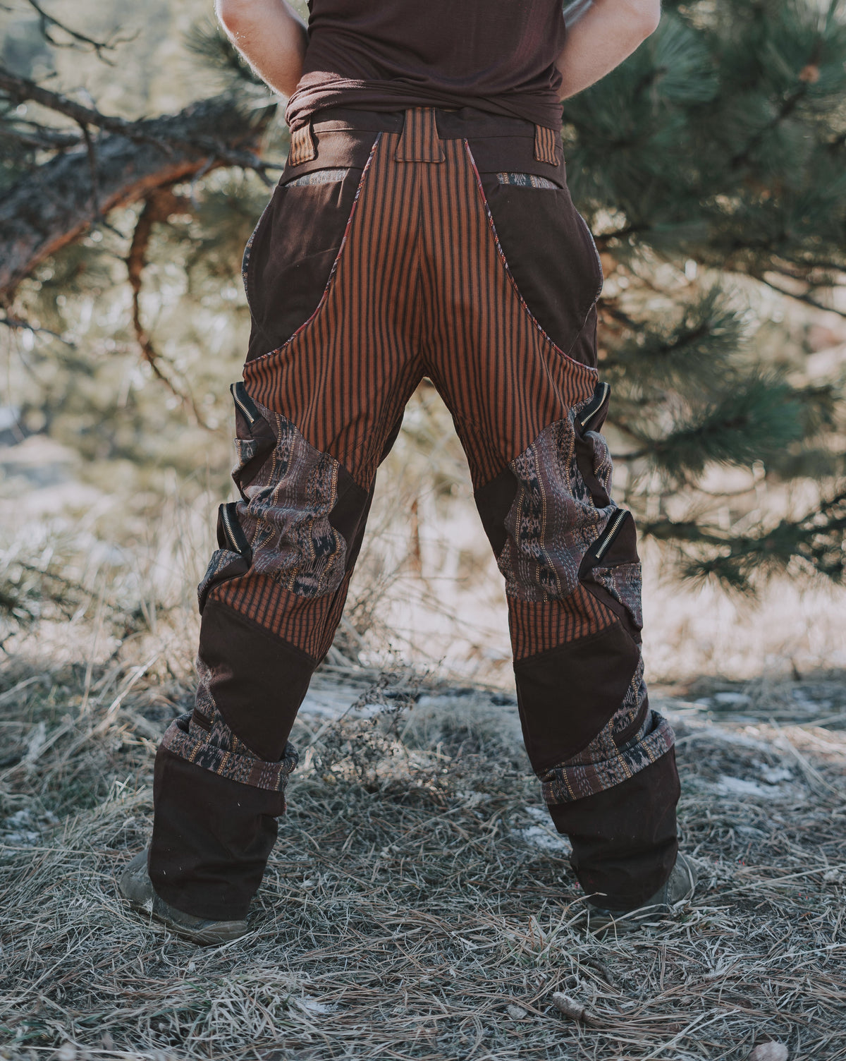 CARGO PANT LONG - Brown