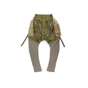 PADDED MILITARY UTILITY GEO-CARGO PANTS