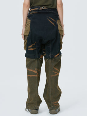 edge vagrant’s multiform denim pants