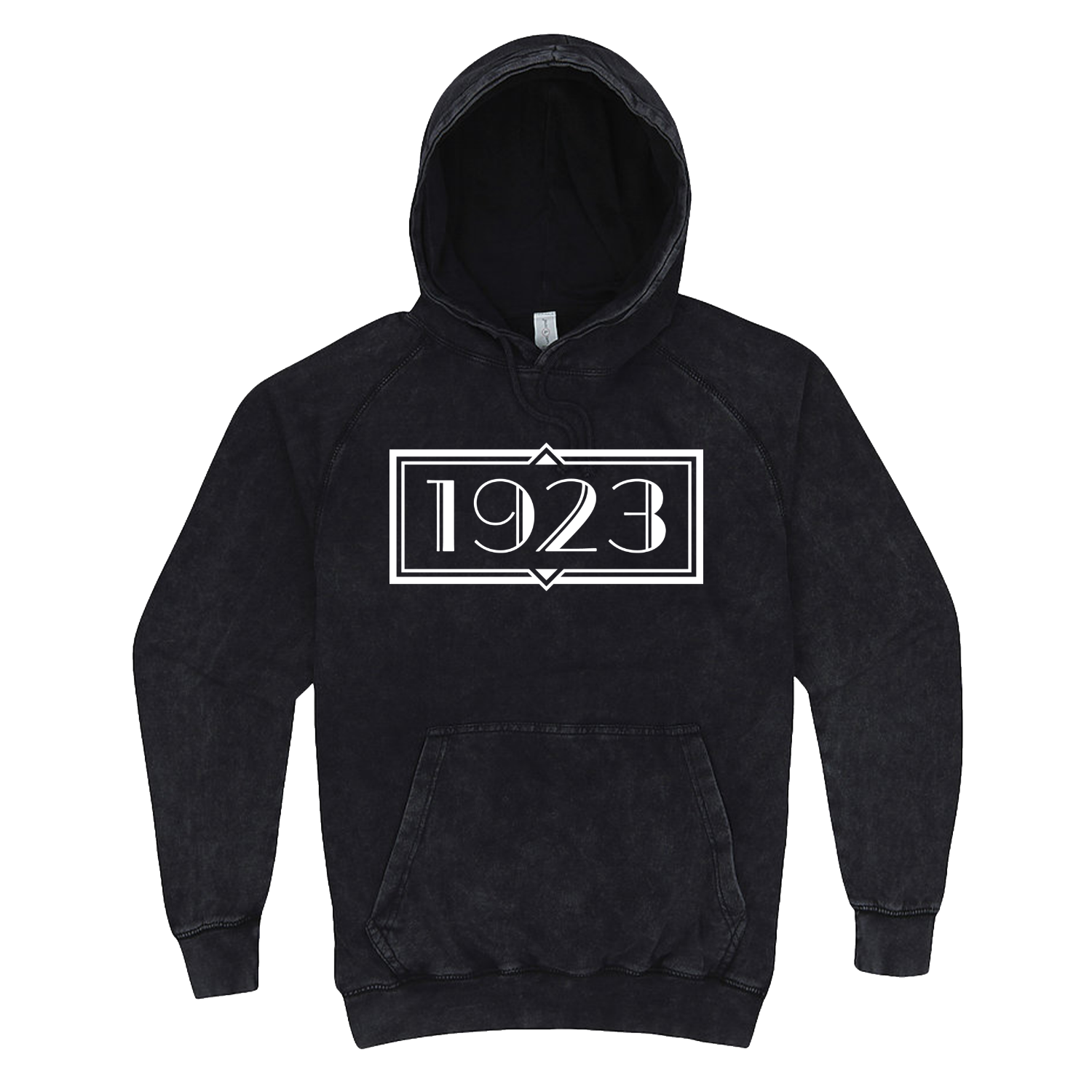 Yellowstone 1923 Logo Distressed Hooded Sweatshirt