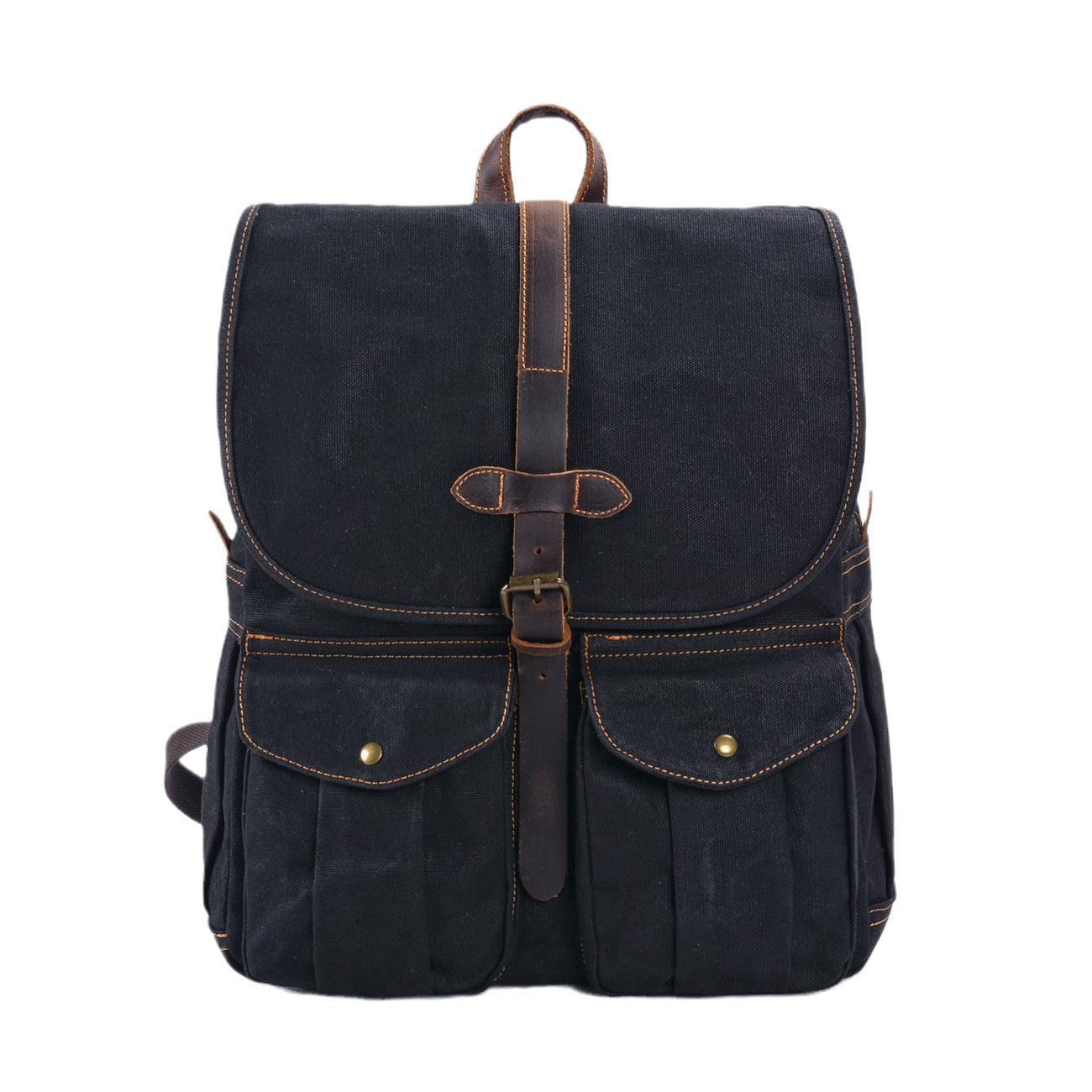 Waxed Canvas Backpack for 16 inch Laptop