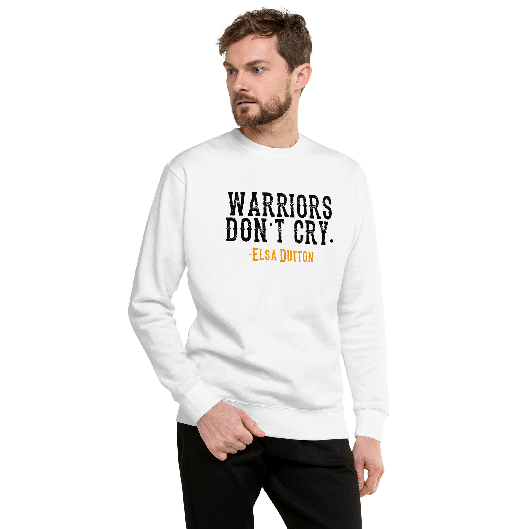 Yellowstone 1883 Warriors Don't Cry Unisex Fleece Pullover