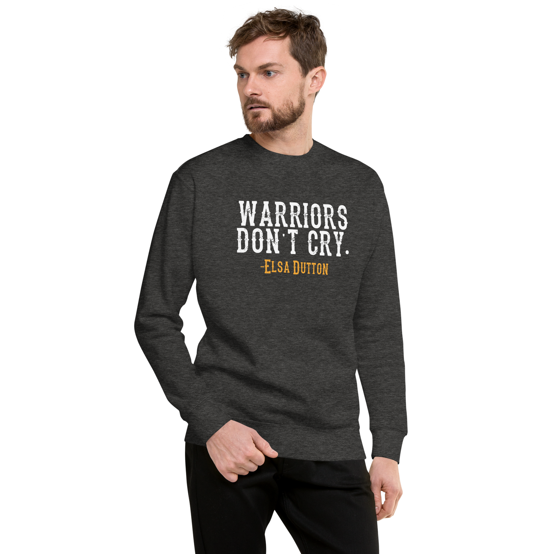 Yellowstone 1883 Warriors Don't Cry Unisex Fleece Pullover