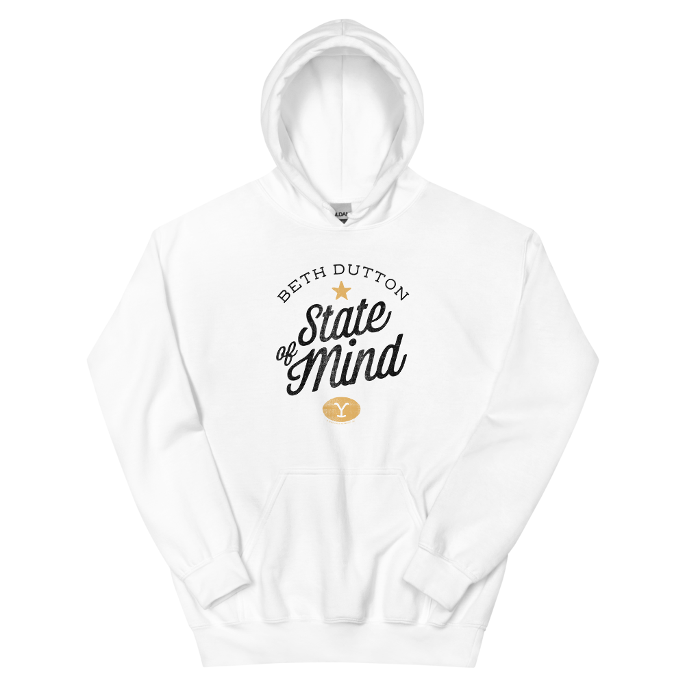 Yellowstone Beth Dutton State of Mind Hooded Sweatshirt